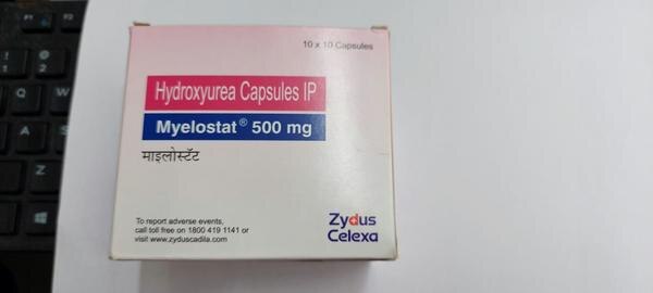 Myelostat 500mg Capsule is used in the treatment of some kinds of cancer and to prevent painful episodes associated with sickle cell anemia. It may be also used to treat some other conditions. It is sometimes used with certain other medicines as part of combination chemotherapy.