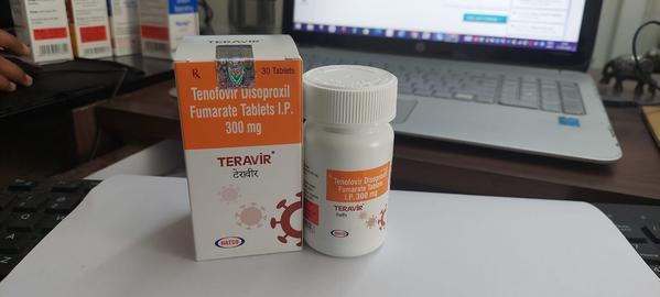 Teravir Tablet is used to treat HIV infection and chronic hepatitis B virus (HBV) infection in combination with other anti-HIV medicines. It prevents the multiplication of viruses in human cells. This stops the virus from producing new viruses and clears up your infection.