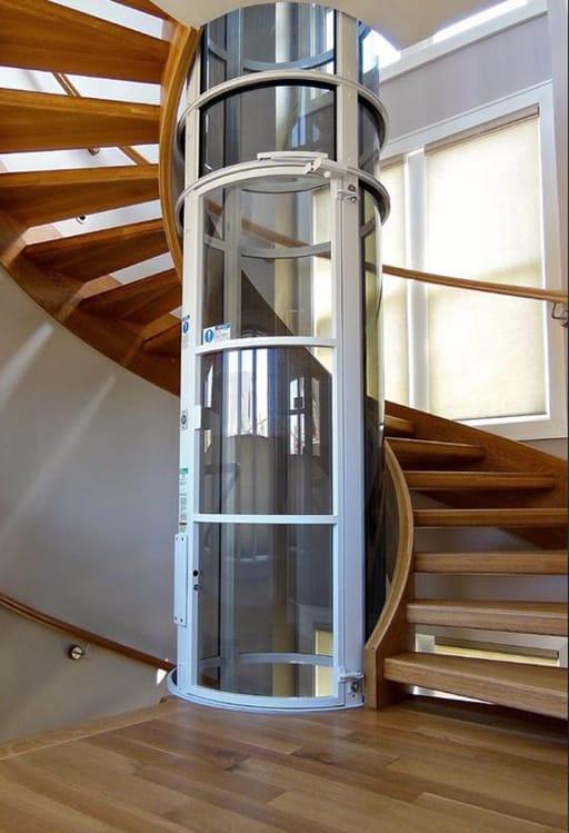 It is quite common for one to get claustrophobic especially when traveling in an enclosed elevator. Larsson Elevator allows you to enjoy the panoramic view of your house and surrounding with its 360 degree Glass. Having a full glass elevator would definitely bring the risk of breakage, however with Larsson Elevator we use unbreakable glass technology called polycarbonate which is 250 times stronger than glass and is also the same material used for bullet proof glasses.