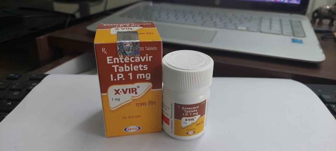 X Vir 1mg Tablet is used in the treatment of HIV infection and chronic hepatitis B virus (HBV) infection. It prevents the multiplication of virus in human cells. This stops the virus from producing new viruses and clears up your infection.
