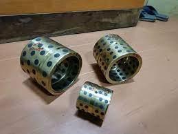 Self lubrication bronze graphite bush use in moving and working with high tonnage accurate, long lasting uses.