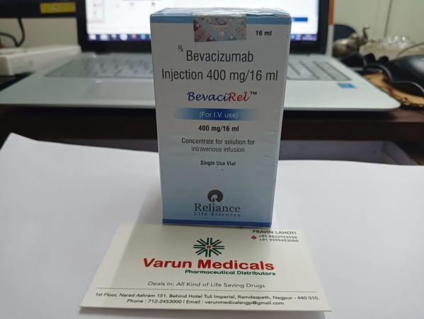 Bevacirel  Injection is an anticancer medication. It is used in the treatment of cancer of colon and rectum, non-small cell lung cancer, kidney cancer, brain tumor, ovarian and cervical cancer. It helps to prevent the growth of new blood vessels that feed tumors and stops tumors from growing.