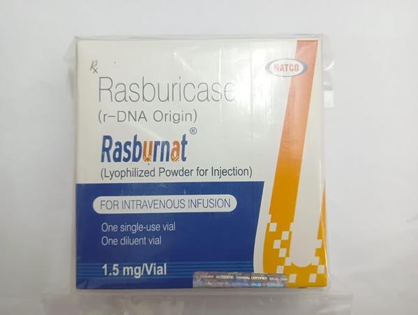 Rasburnat Injection is used in the treatment of high uric acid due to chemotherapy. It lowers uric acid levels in the blood which helps prevent kidney damage in cancer patients.
