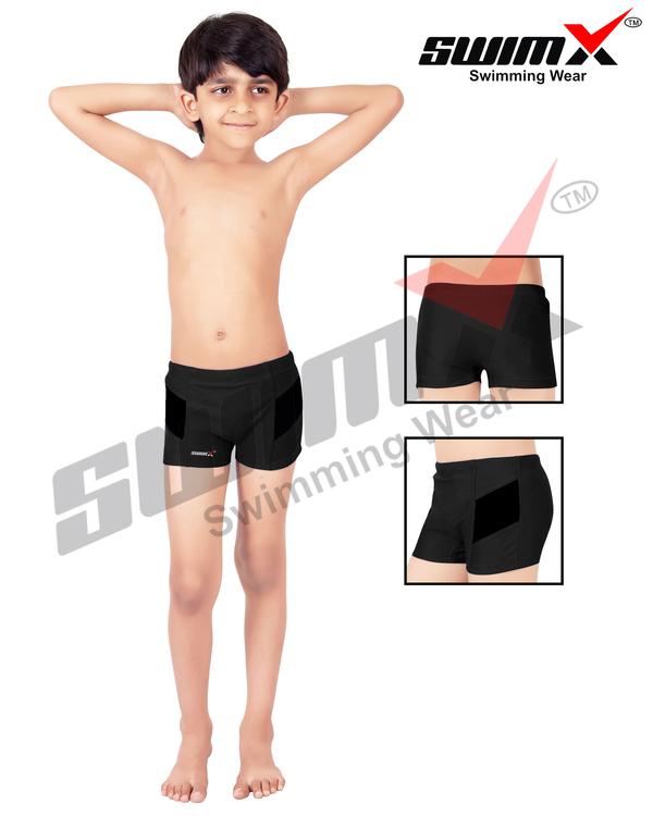 Boys swimming wear typically consists of swim trunks or swim shorts. These can come in various styles, lengths, and designs, depending on personal preference and intended use.Swim trunks are typically made of lightweight, quick-drying materials like polyester or nylon. They can be fitted or loose, and often have an elastic waistband with a drawstring for adjustability. Some swim trunks may also have pockets, while others may not.Swim shorts are similar to swim trunks but are typically shorter in length and may be tighter fitting. They can also come with an elastic waistband and drawstring for adjustability.It's important to choose swimwear that is comfortable and fits well, as ill-fitting swimwear can cause discomfort and hinder performance in the water. It's also a good idea to choose swimwear that is made of materials that can withstand exposure to chlorine and salt water.
