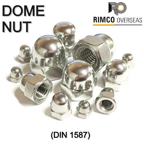 Stainless Steel 304 Dome Nuts