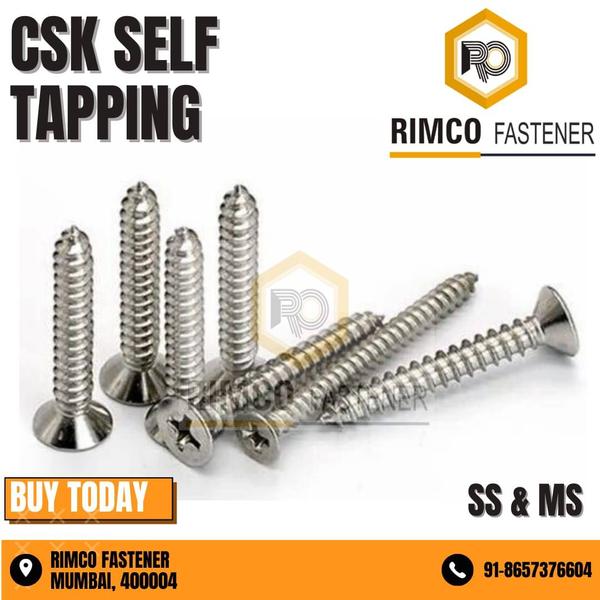 Stainless Steel 304 CSK Self Tapping Screw
