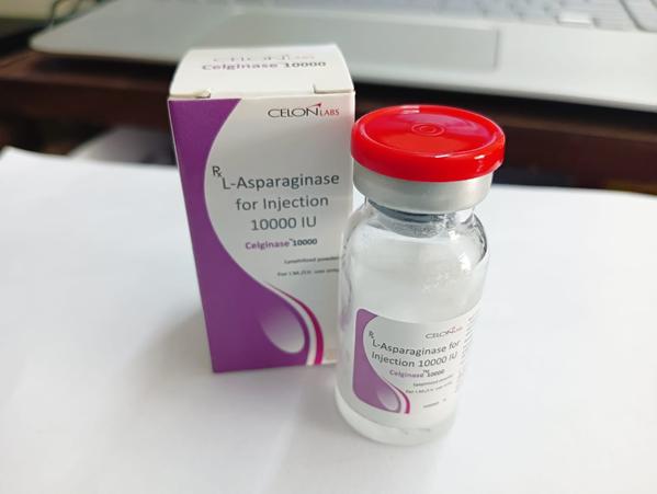 Celginase 10000IU Injection is used in the treatment of some kinds of cancer of white blood cells (leukemia). It may also be used to treat other types of cancer as determined by your doctor. It may be used on its own, or sometimes given together with certain other medicines as part of combination chemotherapy.