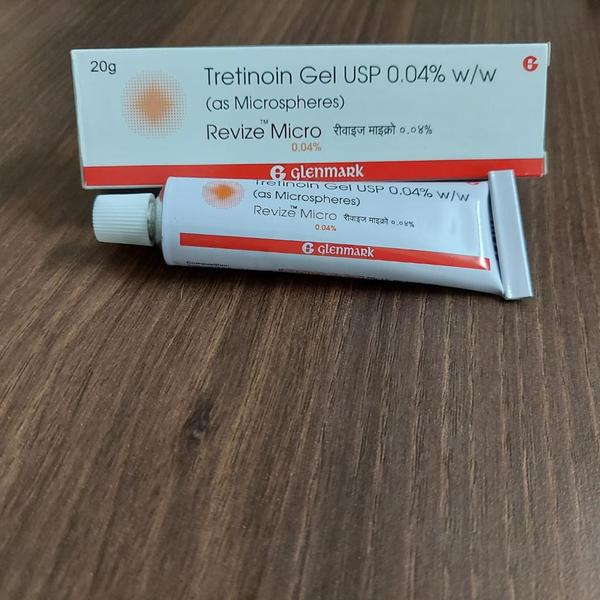 Revize Micro  Gel is a form of vitamin A that is used to treat acne which appears as spots or pimples on your face, chest, or back. It also helps to smooth rough facial skin and to reduce fine wrinkles on the skin.