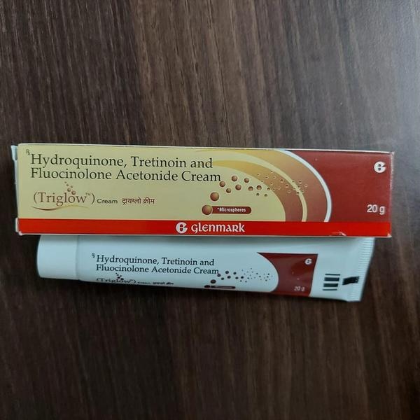 Triglow Cream is a prescription medicine having a combination of medicines that is used to treat melasma. It helps in quick skin renewal. It provides relief from redness, swelling and itching.