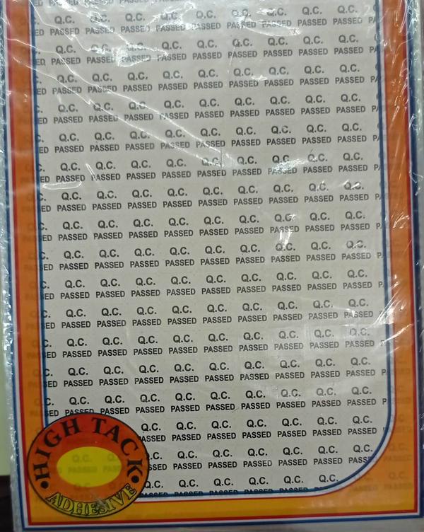 QC Quality Check Sticker , QC Passed Sticker , QC Sticker , Quality Control Sticker Label , Quality Control Passed Sticker Label Suppliers In Pune , QC Passed Sticker Wholesalers In Pune, QC Passed Sticker Suppliers In Pune, Stationery Vendor in Pune , Office Stationery Suppliers in Pune , School Stationery Suppliers in Pune , Housekeeping Cleaning Material Supplier in Pune , Packaging Material Supplier in Pune , Grocery Material And General Material Supplier in Pune , All Types Of Printing Work's Suppliers In Pune , Contact us - Classic Enterprises Pune Cell :- 9764107488 / 9024926658 E - Mail :- classicenterprises97@gmail.com Web :-www.classicenterprisespune.in