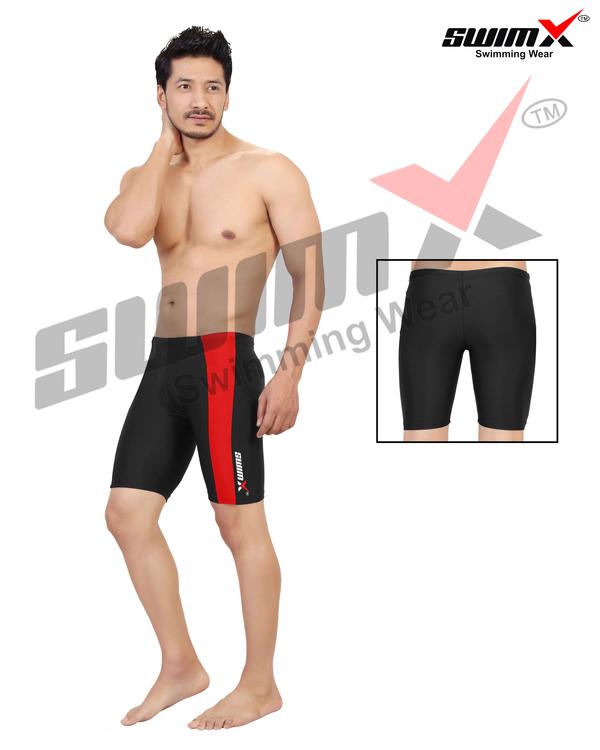 Trunks are the most common men's swimwear in North America. They look similar to shorts worn as clothing on land, but are made from light, fast-drying materials (usually nylon or polyester) and feature a tighter-fitting lining inside the shorts. Longer versions that come past the knee are sometimes called boardshorts.