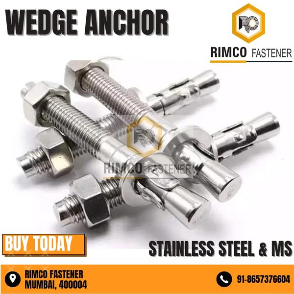 STAINLESS STEEL THRU BOLTS WITH NUT AND WASHER