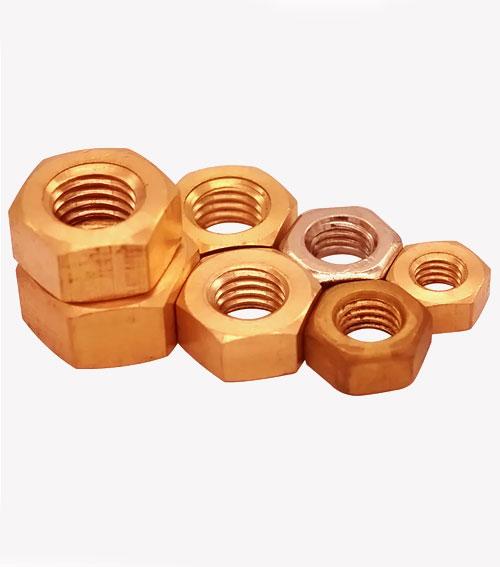 COPPER HEX NUTS