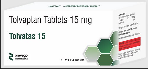 TOLVATAS 15 Tablet is a medicine used in the treatment of low levels of sodium in the blood. It treats low levels of sodium in the blood, which can result from conditions such as heart failure, cirrhosis, and syndrome of inappropriate antidiuretic hormone (SIADH).