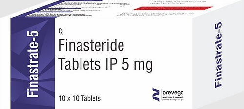 Finastrate 5 Tablet is used in the treatment of benign prostatic hyperplasia. It helps to shrink the size of the enlarged prostate gland and relieves symptoms like difficulty in passing urine, urgent need to pass urine, and inability to hold the urine.