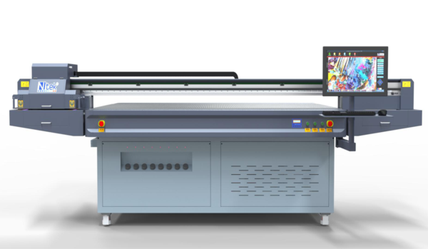 Industrial Grade NTEK UV True Flatbed printer , powered with Ricoh Gen 5 Print heads