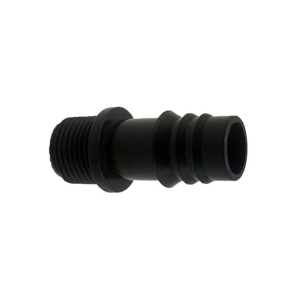 Useful for PVC pipe to lateral pipe connection Made by derlin materialSize-1/2 inch thread x 20mm