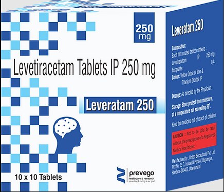 Leveratam 250 Tablet is an anti-epileptic medicine used to treat seizures (fits) in epilepsy. It can be used alone or along with other medicines. It helps to prevent seizures for as long as you continue to take it.