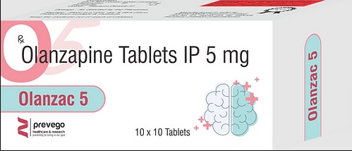 Olanzac 5 Tablet is used in the treatment of schizophrenia (a mental disorder that can result in hallucinations or delusions and also adversely affects a person’s ability to think and behave) and mania.