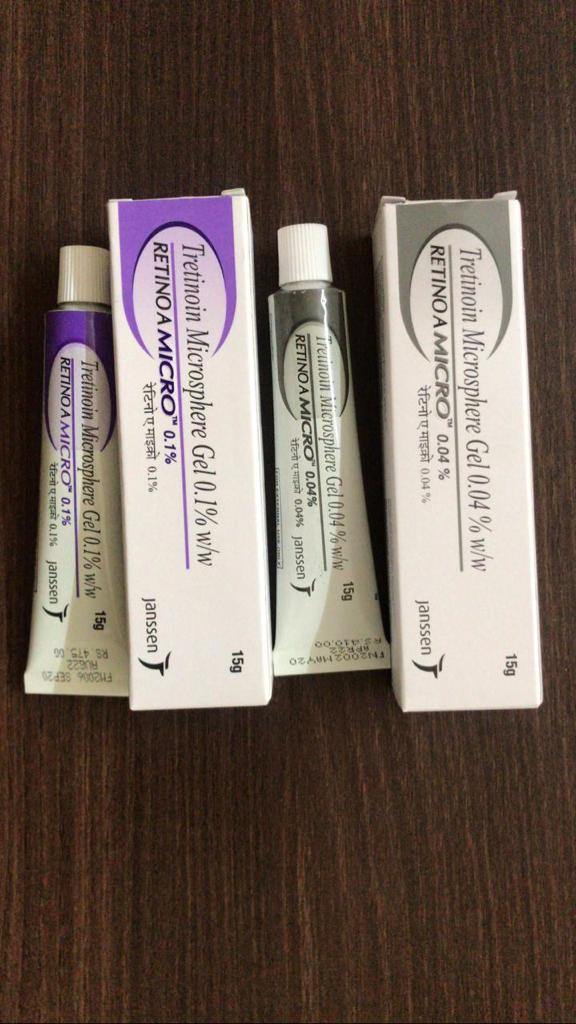 Tretin 0.025% Cream is a form of vitamin A that is used to treat acne which appears as spots or pimples on your face, chest, or back. It also helps to smooth rough facial skin and to reduce fine wrinkles on the skin.
