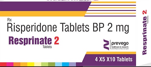 Resprinate-2 Tablet is used in the treatment of schizophrenia (a mental disorder that can result in hallucinations or delusions and also adversely affects a person’s ability to think and behave) and mania.