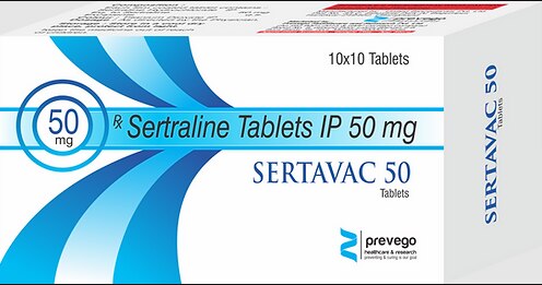 Sertavac 50 Tablet is a type of antidepressant belonging to the selective serotonin reuptake inhibitor (SSRI) group of medicines. It is prescribed for depression, anxiety-related conditions like obsessive-compulsive disorder, and panic disorder.