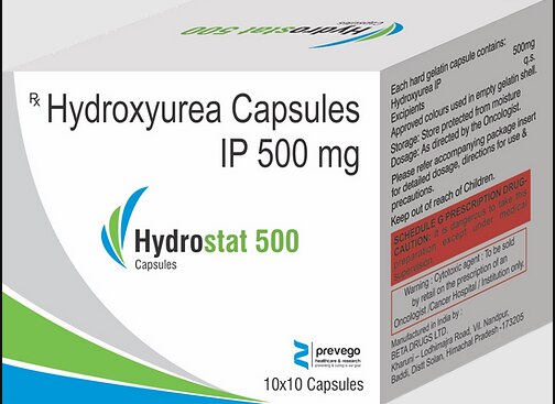 Hydrostat 500mg Capsule is used in the treatment of some kinds of cancer and to prevent painful episodes associated with sickle cell anemia. It may be also used to treat some other conditions. It is sometimes used with certain other medicines as part of combination chemotherapy.