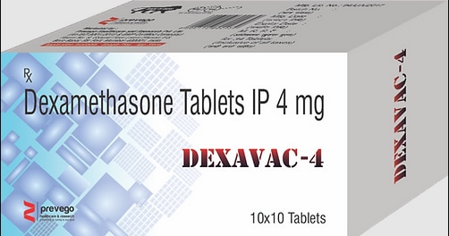 Dexavac 4mg Tablet belongs to a group of medicines called steroids. It is used in the treatment of various diseases and conditions such as inflammatory conditions, autoimmune conditions, and cancer.