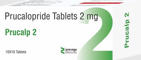 PRUCALP 2 Tablet is a prescription medicine used in the treatment of constipation. It increases the release of certain chemical that improves the movement of food inside the intestine and helps to increase gastric emptying of both liquid and solid.
