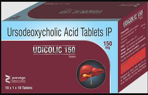Each uncoated tablets contains: URSODEOCHOLIC ACID 150 MG
