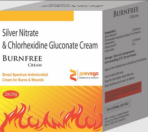 SILVER NITRATE IP 0.20% + CHLORHEXIDINE GLUCONATE SOLUTION 0.20% PRESERVATIVE CHLOROCRESOL 0.12% .