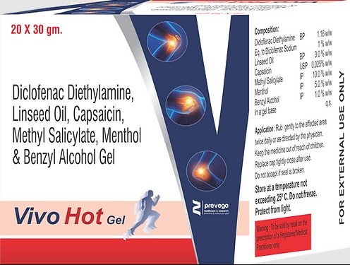 Vivo Hot Gel.
