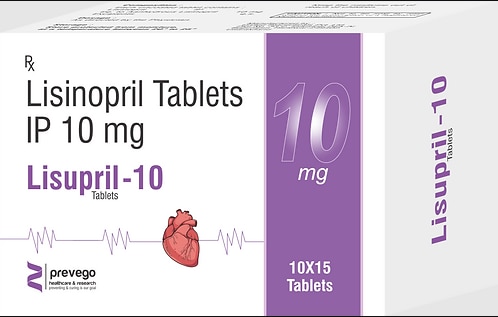 Lisupril 10Tablet is widely used to treat high blood pressure and heart failure. It may also be prescribed after a heart attack. Additionally, it also lowers the chances of having a heart attack or stroke.