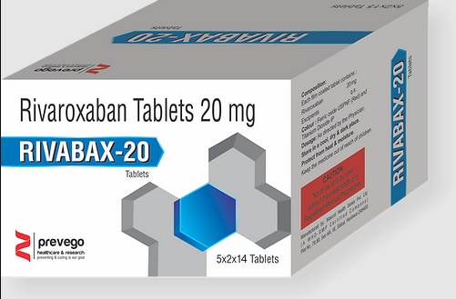 Each Uncoated Tablets Contains: Rivaroxan 20 mg.