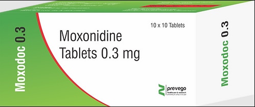 MOXODOC 0.3 Tablet is a medicine used in the treatment of hypertension (high blood pressure). It lowers the blood pressure by relaxing the blood vessels. Lowering the blood pressure helps to prevent future stroke and heart attack.