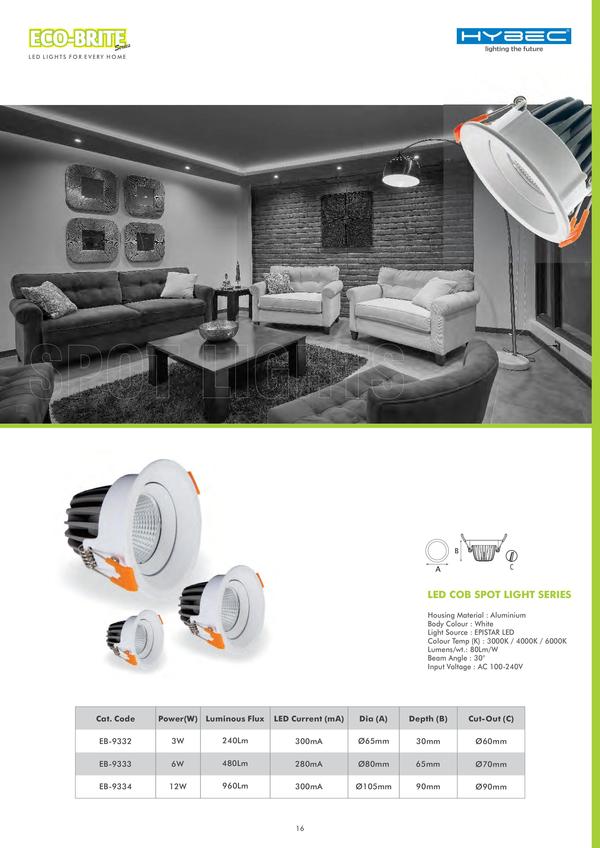 Eco Brite Spot Light Series