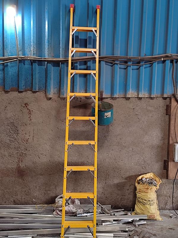 A FRP ladder is a ladder made from Fiber Reinforced Polymer (FRP) material. FRP ladders have become increasingly popular in recent years due to their durability and lightweight nature. Unlike traditional ladders made from wood or metal, FRP ladders do not corrode, rot, or rust, making them suitable for use in harsh environments such as chemical plants, wastewater treatment plants, and offshore oil platforms.FRP ladders are made by pultrusion, which is a process that involves pulling reinforcing fibers through a resin bath and then curing the resin in a heated die. The resulting material is strong, durable, and resistant to a wide range of chemicals and environmental factors.FRP ladders come in a variety of configurations, including straight ladders, extension ladders, and platform ladders. They are also available in different sizes and load capacities to meet specific application requirements. When selecting a FRP ladder, it is important to consider factors such as the height of the ladder, the weight it will need to support, and the environment in which it will be used.