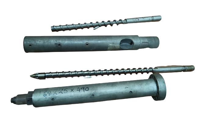 Pvc Pipe Single Screw Barrel Set.