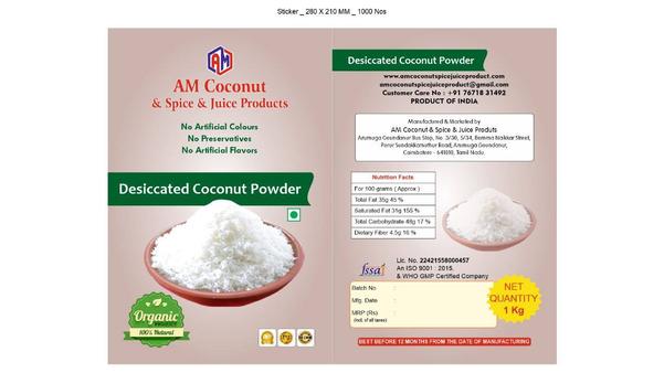 ready to use coconut powder