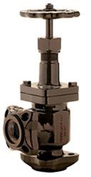 The advanced design and material of SUPERFREEZE FSV Series stop valves make them far superior product especially in regard to non leakage of seat, bonnets and back seating.All valves are available in Straight and Angle form.SPECIFICATIONSRefrigerants : R-717 (Ammonia), R-12, R-22 & other common refrigerants.Temperature Range : -46°C to +116°C (-50`°F to 24°F)Safe working pressure : 365 psig (25 bar)Leak proof sealing : Non Metallic special polymer seal and taper seat provides leak proof sealing.Back seating & gland packing : The heart of SUPERFREEZE shut-off-valve is the Patented stem packing and backseat design. This Patented design is used exclusively on SUPERFREEZE valves and virtually eliminates stem leakage.