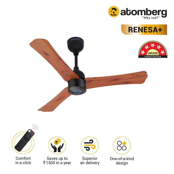 Atomberg Technologies is an Indian company that manufactures energy-efficient ceiling fans. They are known for their innovative designs and use of technology to create smart and efficient fans.Atomberg ceiling fans use a brushless DC motor, which is more energy-efficient than traditional ceiling fan motors. They also come with a remote control that allows you to adjust the speed and set a timer.One of the most interesting features of Atomberg fans is their ability to run on an inverter during power outages. This is particularly useful in areas with frequent power cuts or in emergency situations.Atomberg offers a range of fans with different designs and features, including the Gorilla fan, which is their flagship model. The Gorilla fan has won several awards for its energy efficiency and performance.Overall, Atomberg ceiling fans are a great choice for those looking for energy-efficient and smart ceiling fans. They are a relatively new player in the market but have already made a name for themselves with their innovative designs and use of technology.