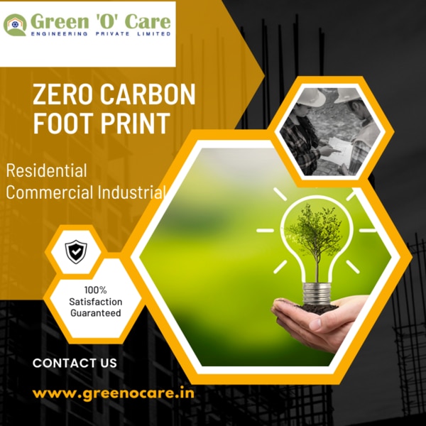 Green building (Zero carbon footprint) construction refers to the process of designing, constructing, and operating buildings with minimal or no net release of carbon emissions throughout their lifecycle. It involves incorporating sustainable design strategies, utilizing renewable energy sources, and implementing energy-efficient technologies.