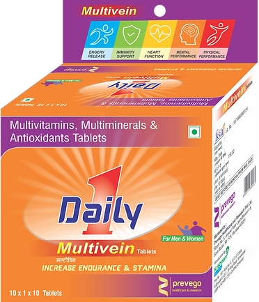 Each film coated contains:- Magnesium 51mg + Niacinamide 5mg + Vitamin B1 1mg +Vitamin B2 1mg + Calcium D- Pantothenate 1mg + Vitamin B6 0.50mg + Manganese 0.7mg + Vitamin B12 0.50mcg +vitamin A 1600 IU + Vitamin D3 100 IU
