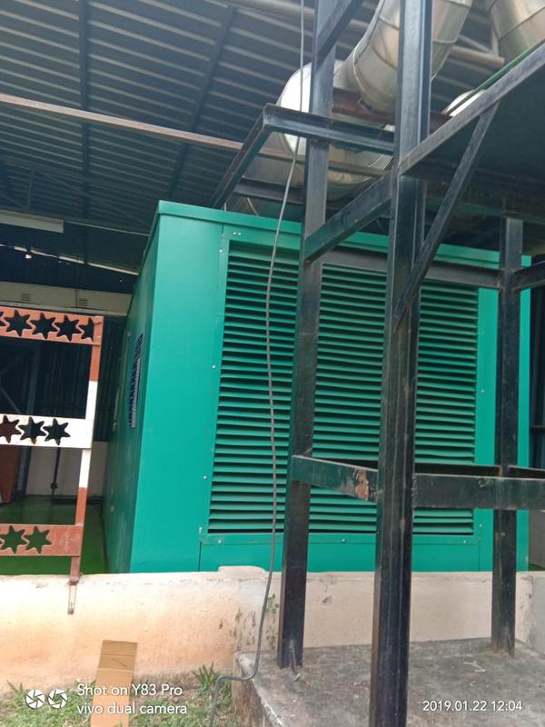 ACOUSTICS BOX FOR 500 KVA 