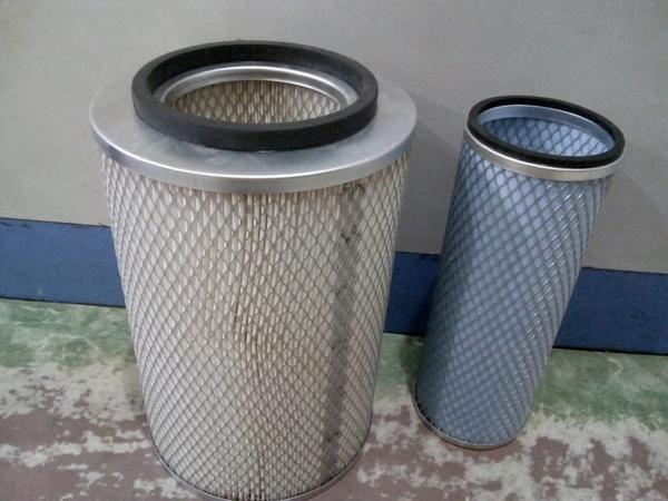 AIR FILTER ELEMENT / Make : CUMMINS / Model : NTC 743 / P/N.: LFA-2602/LFA-2603 / Size : Height : With Rubber : 30cm / 1 Inch / Without Rubber : 29cm / 0.11 1/2 Inches / ID : 13cm, 0.5Inch / OD: 20cm / 8 Inches / Weight : 1570Grams / Price : Rs.550