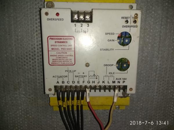 ENGINE SPEED CONTROL / Model : PED 6000 / Price : Rs. 7500/