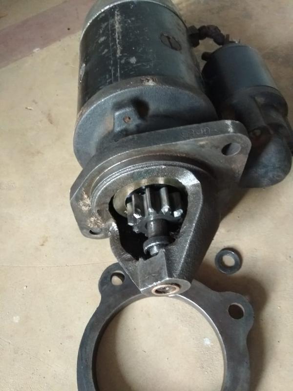 JCB SELF STARTER MOTOR / Make : Kirloskar Engine / Model : JCB 3DX / Teeth : 10Nos / Price : Rs. 9300/