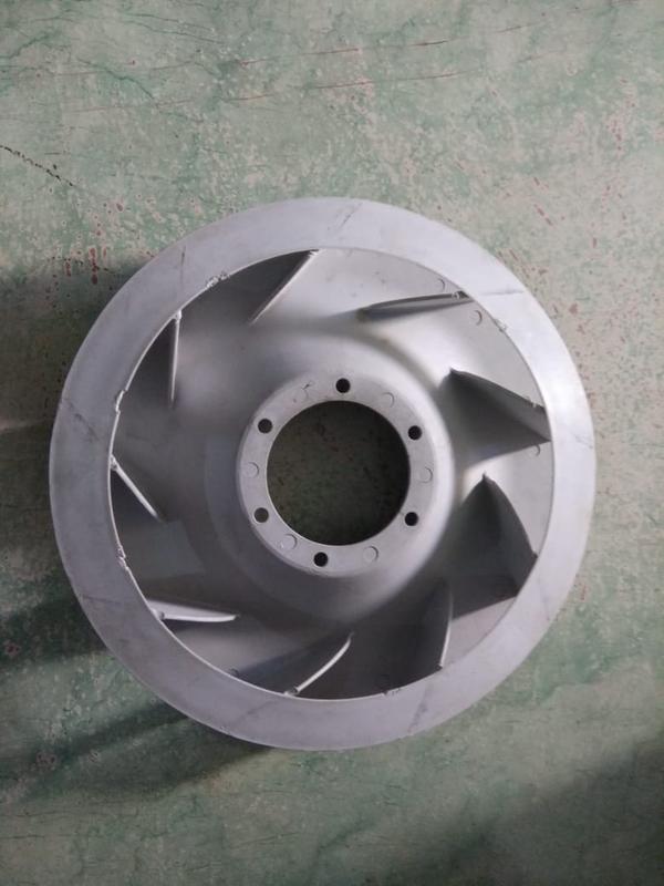 SINGLE BEARING FIBER FAN / Part No : 32306108 / Make : Kirloskar / Model : 4 AB 200 / FRAME : 4AB / Size : 36cm Dia / Approx 7cm Width / Price : Rs.1150