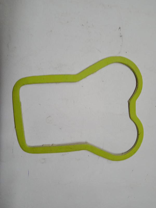 ITEM:TAPPET COVER GASKET/ MAKE: GREAVES COTTON/ PART NO: P21108530304/ PSC:S5 PCC:BS/X /WEIGHT:06 GRAMS
