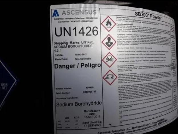 SODIUM BOROHYDRIDE ASCENSUS SPECIALTIES USA Importers, sulphur dioxide raw materials, wood bleaching agent, dyeing industry bleaching agent, borohydride imports, USA Importer of Sodium Borohydride in India,